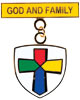 God and Family medal