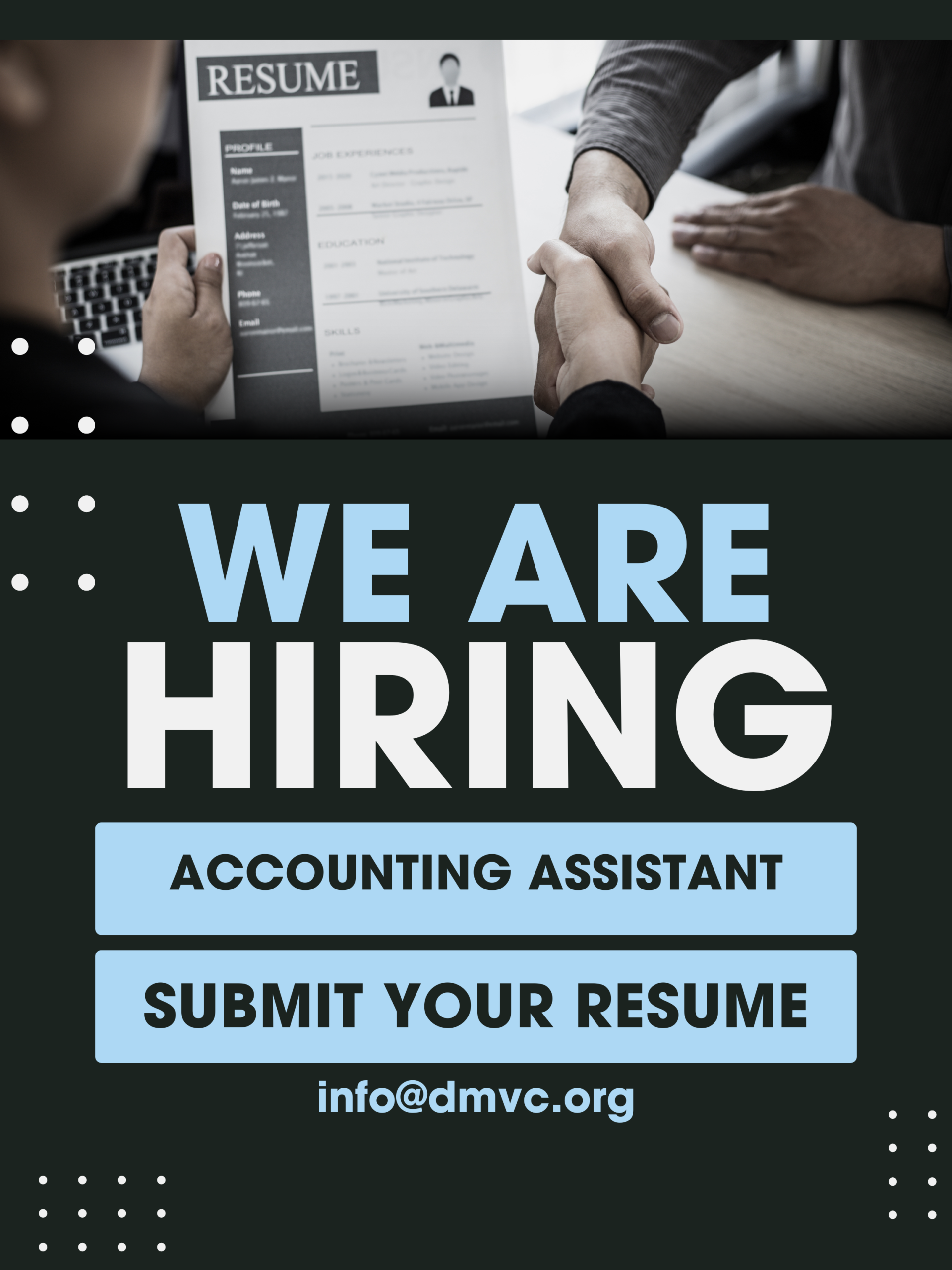 We Are Hiring
